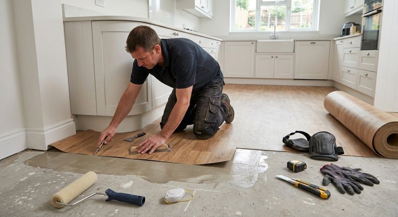 Sheet Vinyl Installation in Manassas, VA