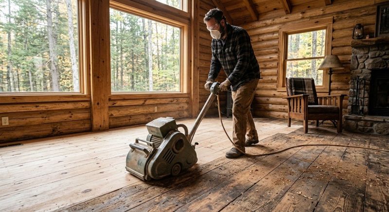 Birch Floor Refinishing in Alpharetta, GA