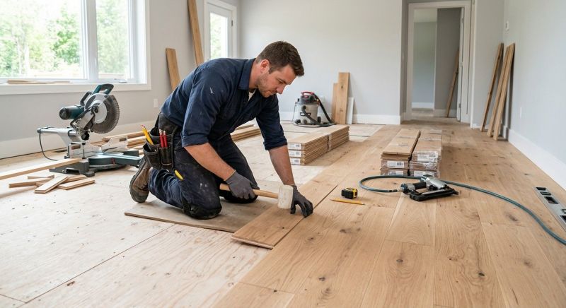Finished Floor Installation in Austin, TX
