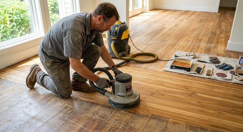 Teak Floor Refinishing in Alpharetta, GA