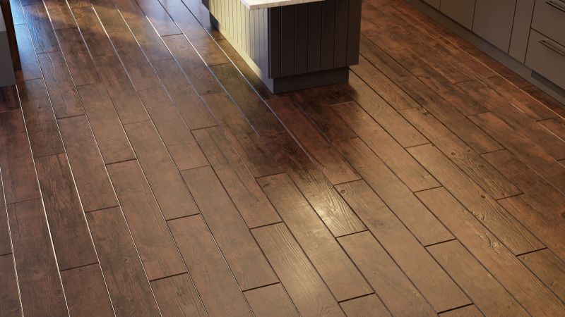 Modern Hardwood Flooring in Kitchen
